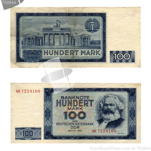 Image of DDR banknote