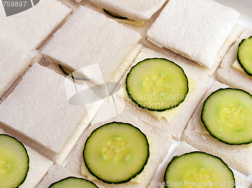 Image of Cucumber sandwich