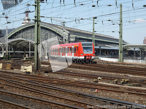 Image of Trains in station