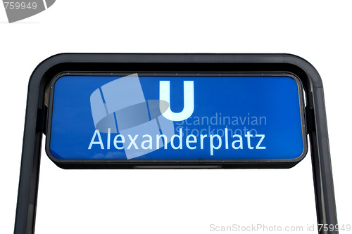 Image of U-bahn sign