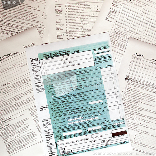 Image of Tax forms