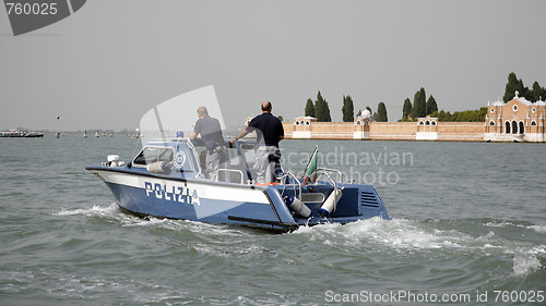 Image of Police boat