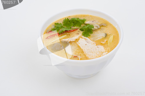 Image of spicy coconut cream soup