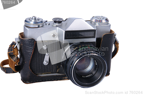 Image of old camera(clipping path included)