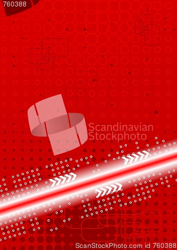 Image of Bright contrast technical background