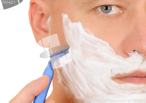 Image of shaving