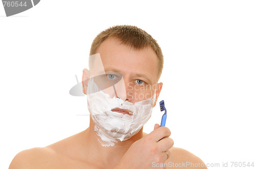 Image of shaving