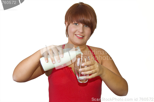 Image of Drinking milk