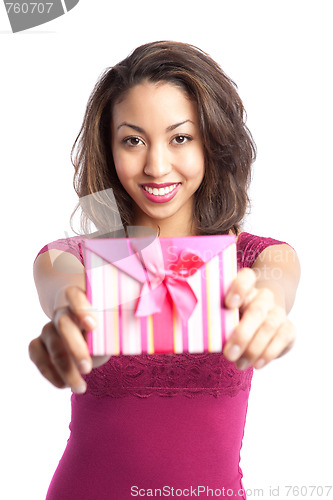 Image of Valentine girl