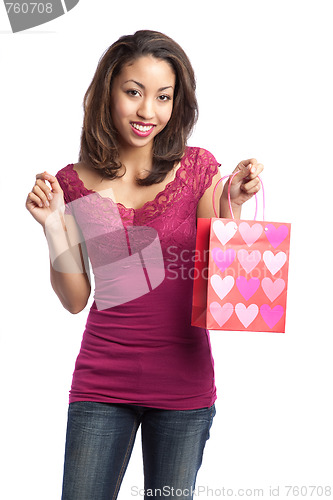 Image of Valentine girl