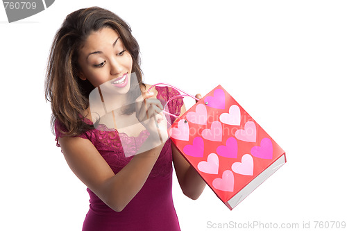Image of Valentine girl