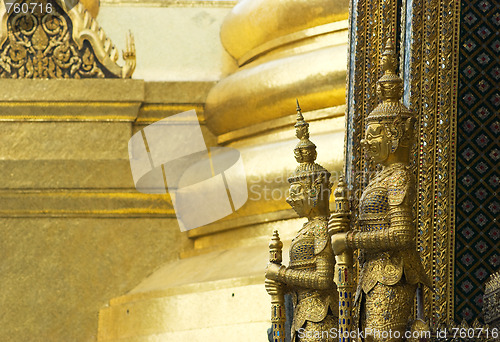 Image of Wat Phra Kaeo in Bangkok, Thailand