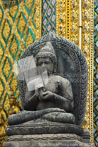 Image of Buddha image at Wat Phra Kaeo in Bangkok