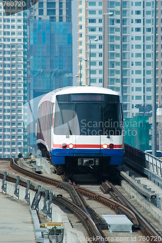 Image of Sky-Train in Bangkok