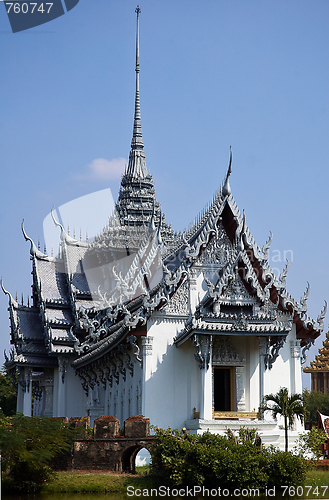 Image of Buddhism Old temple in Thailand