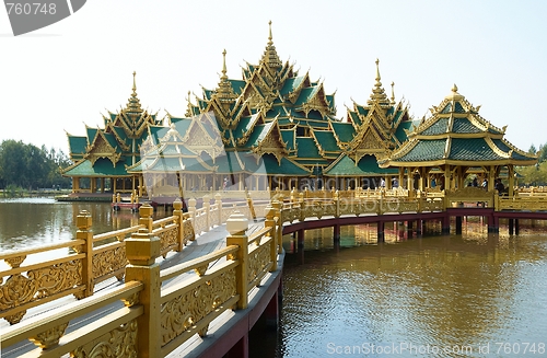 Image of Buddhism Old temple in Thailand