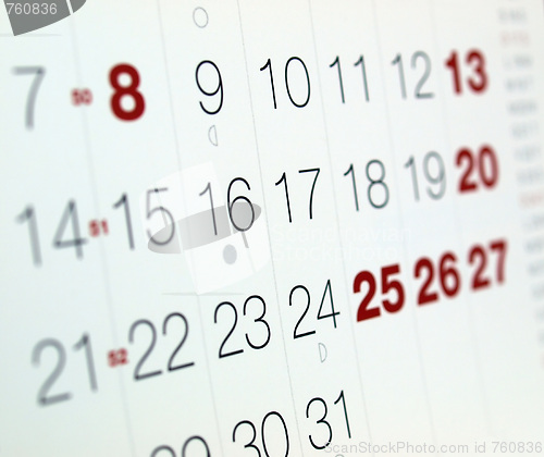 Image of Calendar