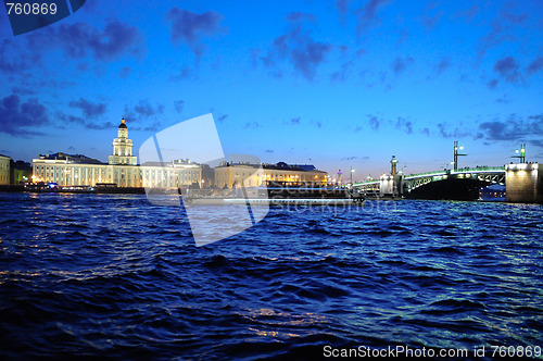 Image of Drawbridge, Saint Petersburg, Russia