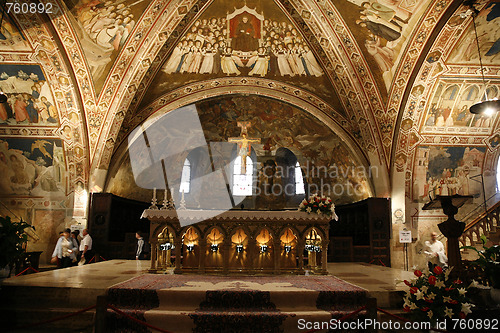 Image of Interior Cathedral of Assisi