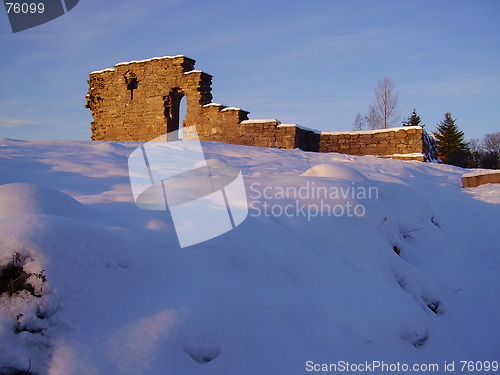 Image of Ruin of the "Margarete-Kirken" in the Maridalveien Oslo