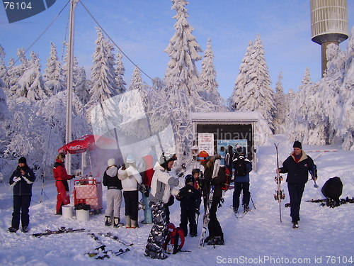 Image of Winter in Oslo,Tryvannstårnet