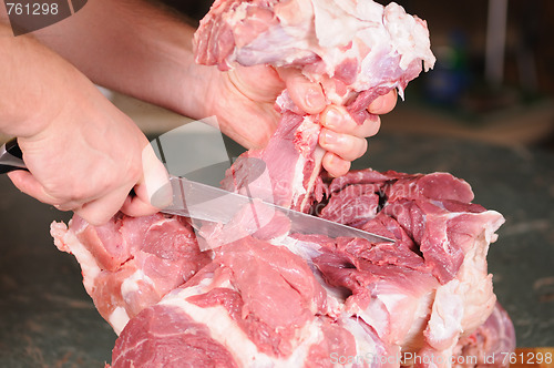 Image of Meat cutting
