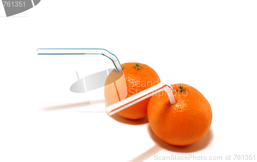 Image of Two tangerines