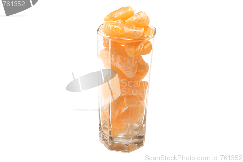 Image of Tangerine segments in a glass