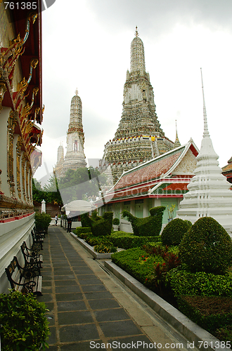 Image of Buddhism Old temple in Thailand