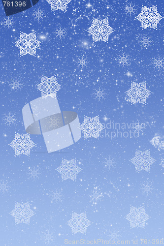Image of Christmas Snowflakes