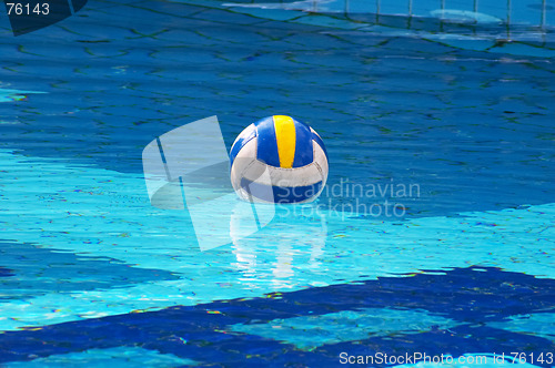 Image of Ball in swimming-pool