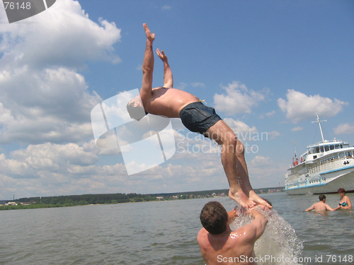 Image of Water somersault