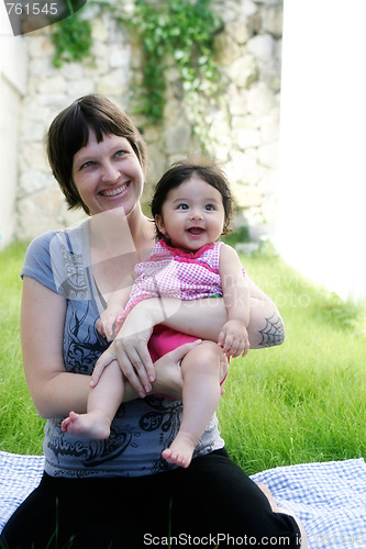 Image of Mother and daughter.