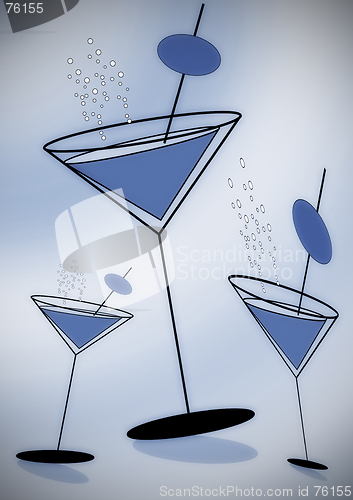 Image of Party time blue
