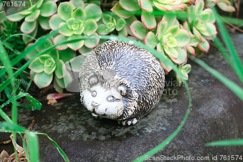 Image of Hedgehog decoration.