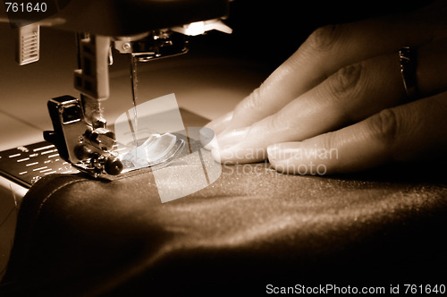 Image of sewing machine