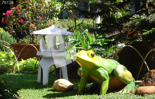 Image of a park in nariman point