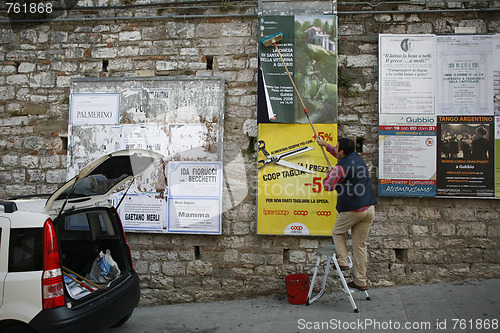 Image of Poster wall