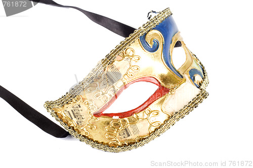 Image of old carnival mask