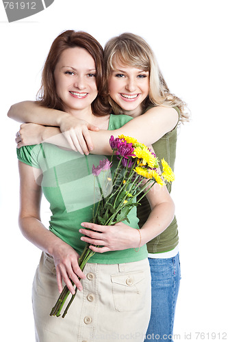 Image of Mother and daughter celebrating mother's day