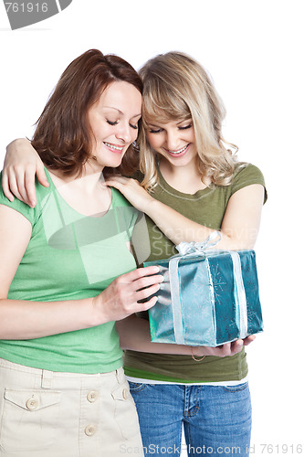 Image of Mother and daughter celebrating mother's day