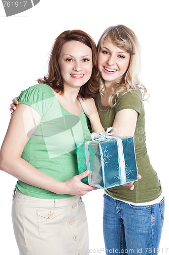 Image of Mother and daughter celebrating mother's day