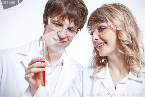 Image of Working scientists