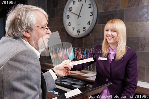 Image of Business traveler