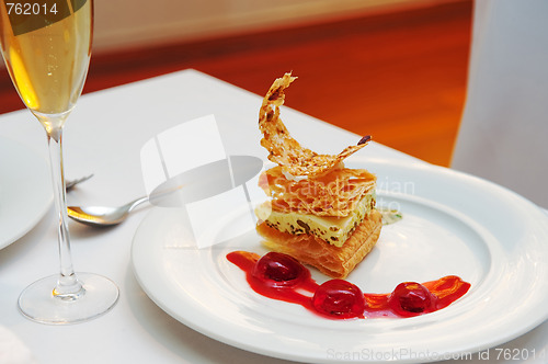 Image of Dessert in restaurant