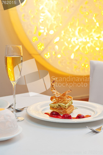 Image of Dessert in restaurant