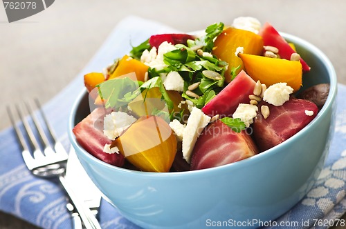 Image of Roasted red and golden beets