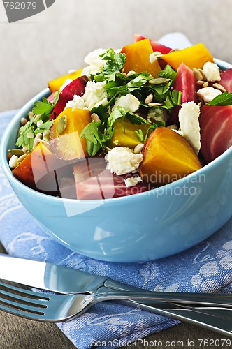 Image of Roasted red and golden beets