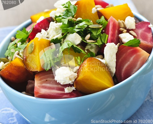 Image of Roasted red and golden beets