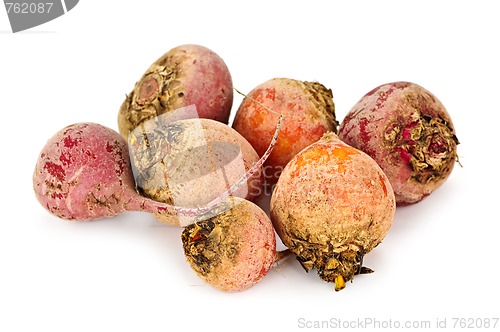 Image of Red and golden beets
